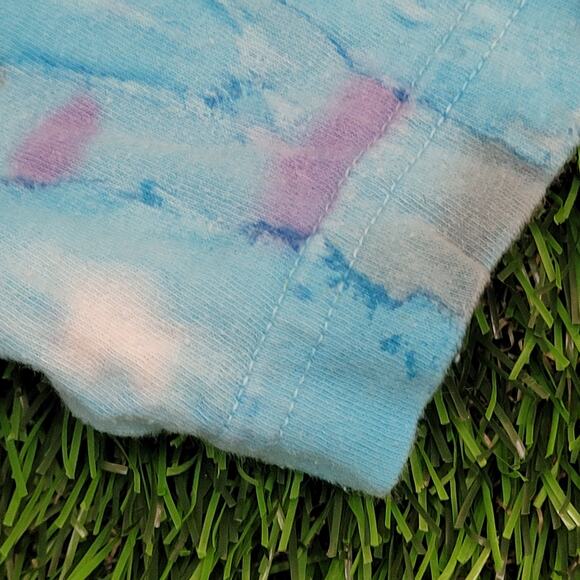 Jimi-Hendrix Tie-Dye Shirt Womens Small 18x24 Blue Purple - Picture 5 of 12